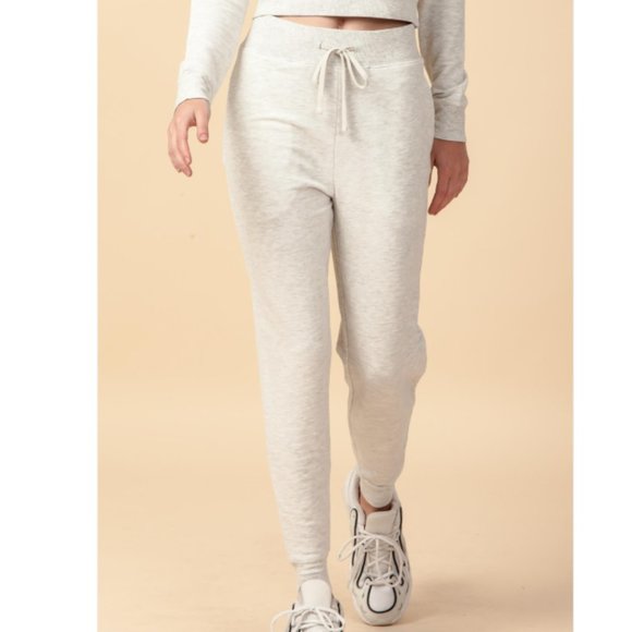 New High Waisted Moth  Lounge Joggers - Picture 3 of 9